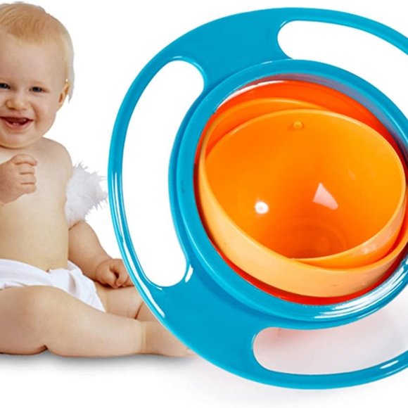 Gyro Baby Bowl Flying saucer 360 Degree Rotating & Balancing - Picture 1 of 12